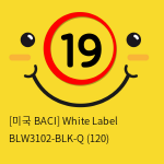 [미국 BACI] White Label BLW3102-BLK-Q (120)